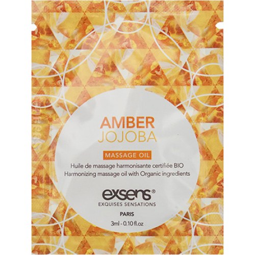 Ulei de masaj Exsens Amber Jojoba 3 ml - Relaxare armonizantă