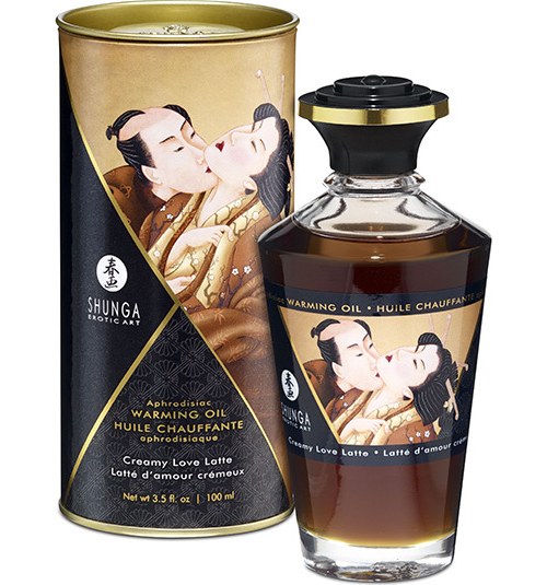 Ulei de masaj Shunga Creamy Love Latte 100ml