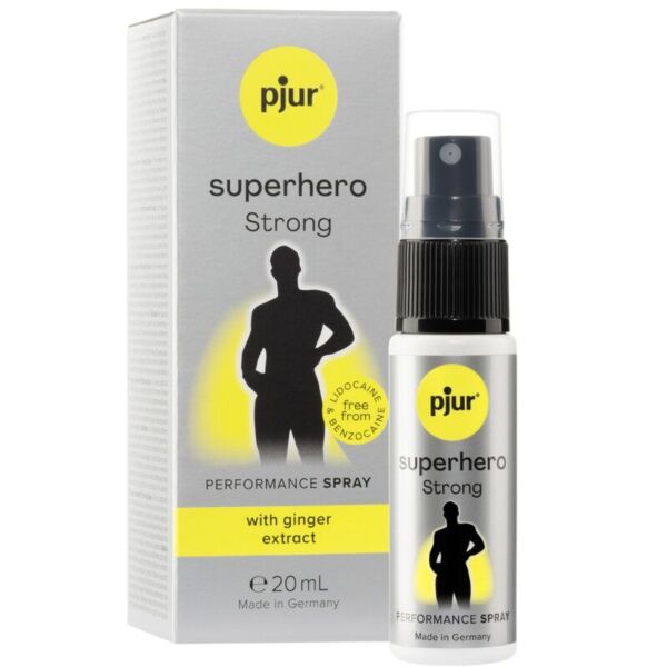 Spray de întârziere pjur superhero Strong de 20 ml
