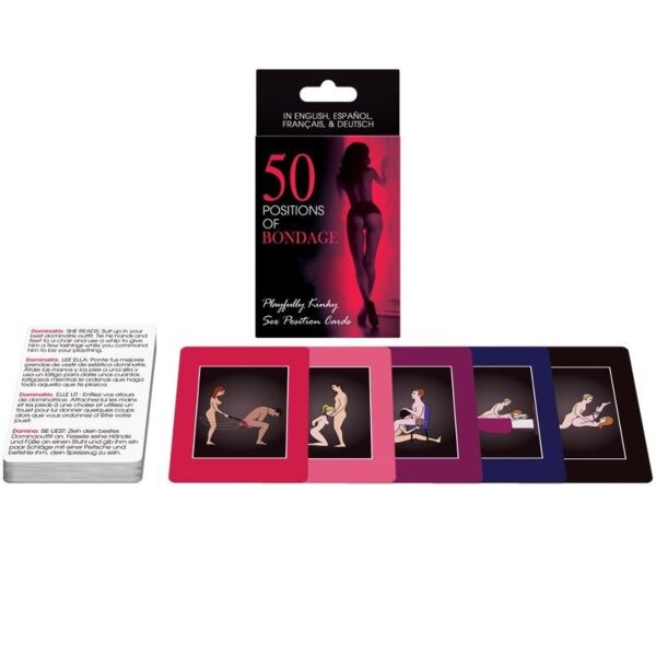 Joc de cărți Kheper Games 50 Positions of Bondage
