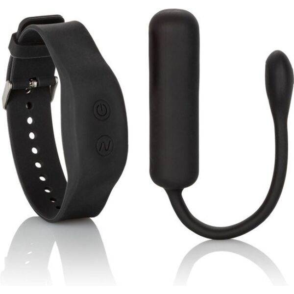 Vibrator bullet Calexotics Petite Bullet cu telecomanda de încheietură