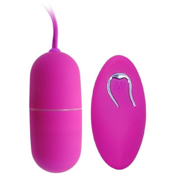 Ou vibrator Pretty Love Arvin în formă de glonț, cu detalii metalizate