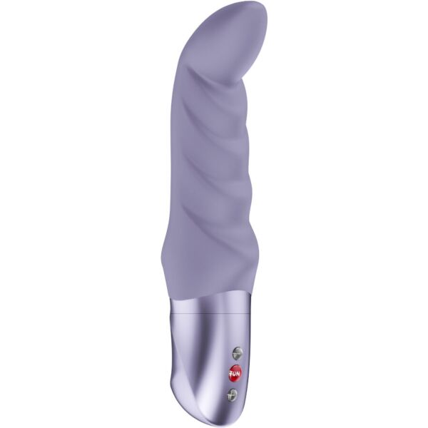 Vibrator punct G Fun Factory Abby G, cu vârful curbat și corpul ondulat