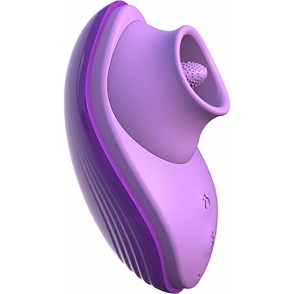 Vibrator Fantasy For Her Silicone Fun Tongue, cu limba din silicon și marginea detașabilă