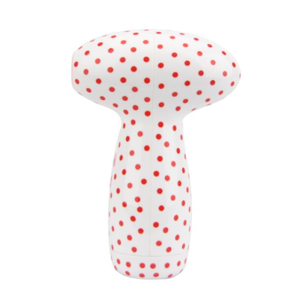 Stimulator clitoridian cu aspirație și vibrator Loving Joy 2 in 1 Polka Dot, cu model cu buline
