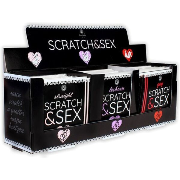 Stand Secret Play Scratch & Sex 36 cu jocuri în variantele Hetero, Gay și Lesbiana