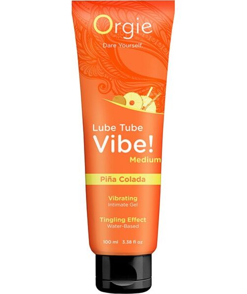 Tub de 100 ml cu lubrifiantul Orgie Lube Tube Vibe Piña Colada