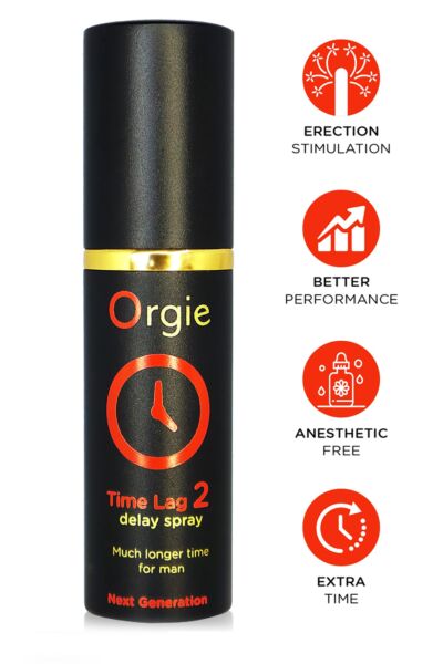 Spray de întârziere Orgie Time Lag 2 în flaconul din aluminiu de 10 ml