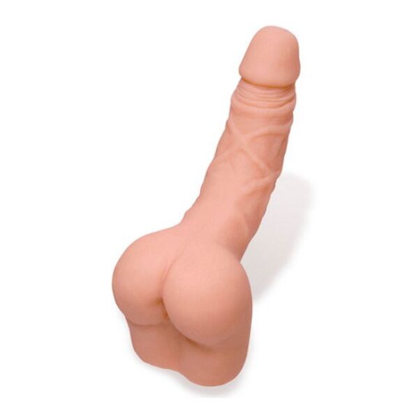 Masturbator Pipedream Extreme Toyz Penis and Ass All in One, cu fese și penis integrat