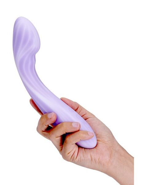 Vibrator punct G SVAKOM Margot, din silicon, cu capul lat și înclinat