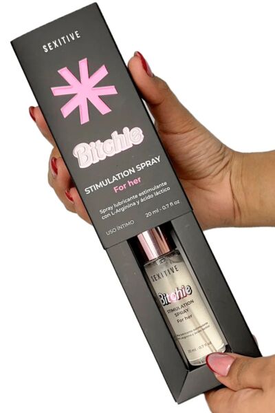 Flacon cu pulverizator Sexitive Bitchie Stimulation Spray de 20 ml