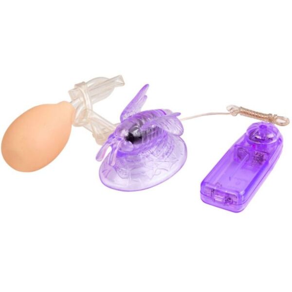 Vibrator Baile Lilac Butterfly, de culoare lila și în formă de fluture