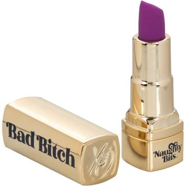 Vibrator bullet CalExotics Naughty Bits Bad Bitch în formă de ruj