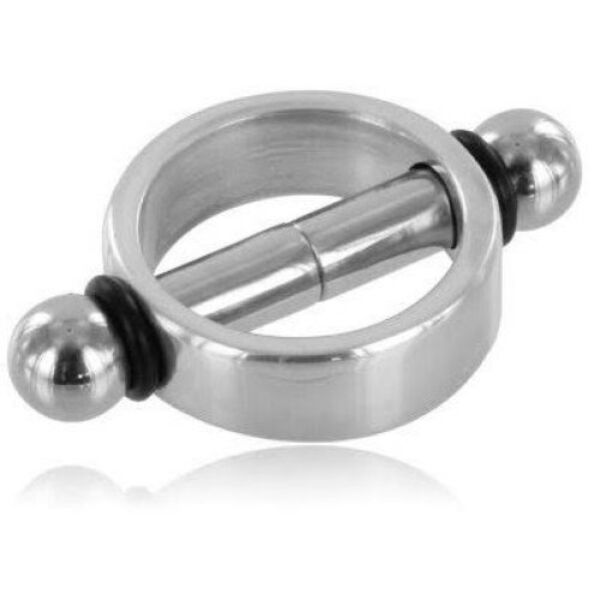 Cleme sfârcuri magnetice Metal Hard, cu inelul și cele două tije
