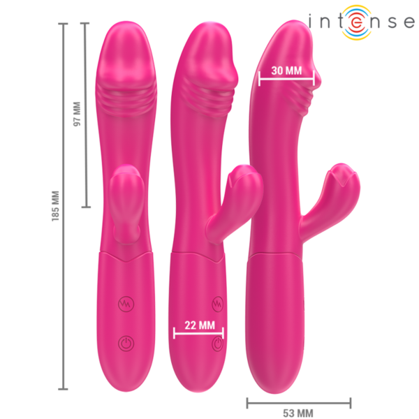 Vibrator Intense Fun Ivy cu limbă stimulatoare
