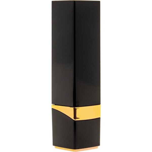 Vibrator S Pleasures Lipstick Vibrator în formă de ruj, negru cu roșu