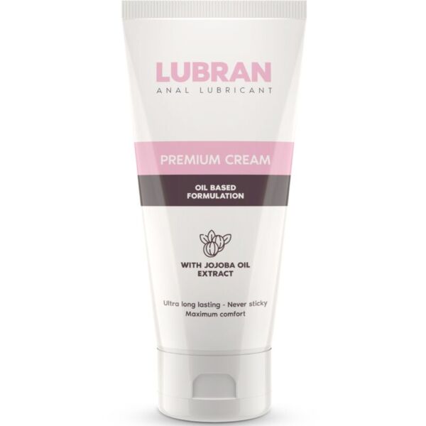 Lubrifiant cremă Lubran Oil Based de 50 ml, cu jojoba și gălbenele