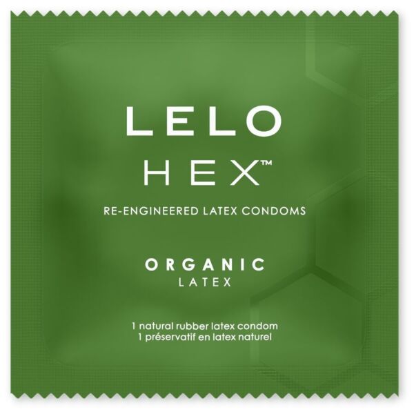 Cutie de prezervative LELO HEX Organic 12 buc