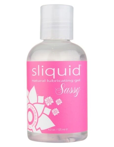 Ambalaj de lubrifiant anal Sliquid Naturals Sassy