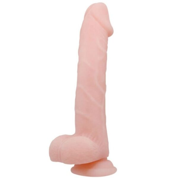 Dildo Baile 22 cm, realist, cu vene și ventuză la bază
