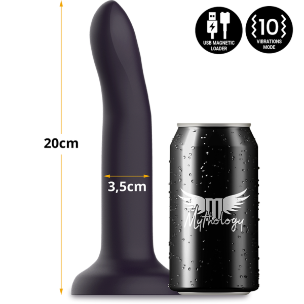 Dildo vibrator Mythology Duman Mystic L în culoarea mov