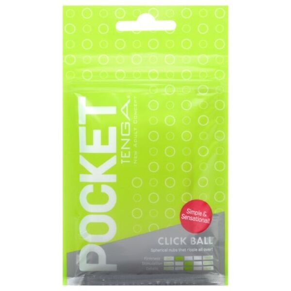 Masturbator Pocket TENGA Click Ball de unică folosință