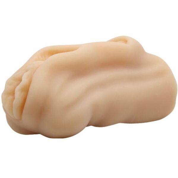Mini masturbator masculin Baile cu design de buze vaginale și clitoris