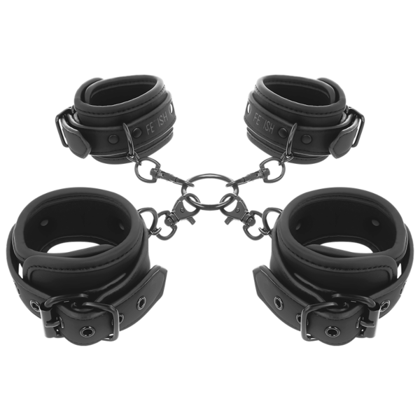 Cătușe hogtie Fetish Submissive pentru încheieturi și glezne