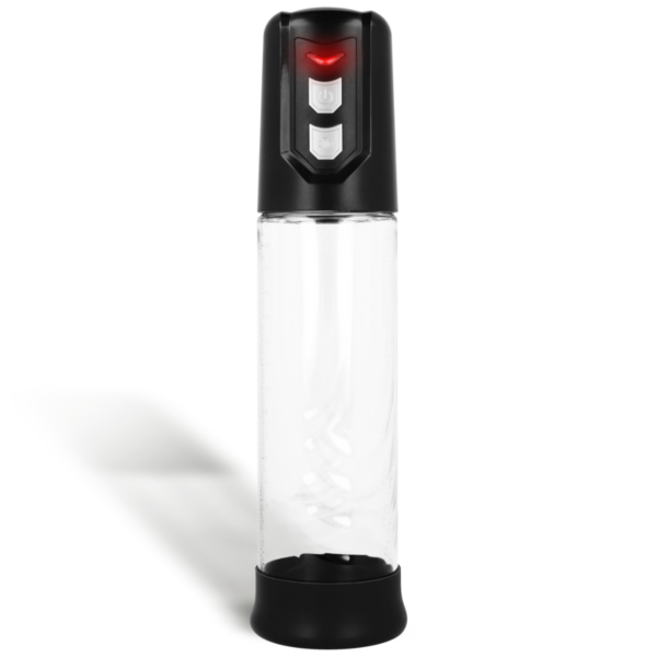 Pompă de erecție cu vid Intense Pump automată, cu cilindrul ei transparent