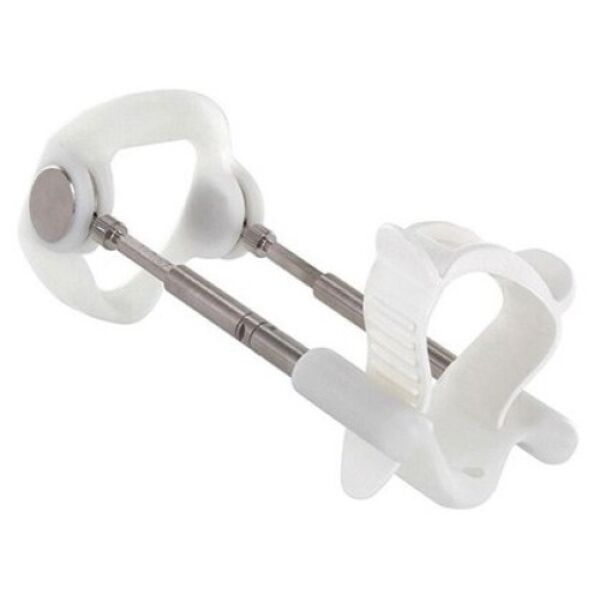 Extensor penian Male Edge Jes-Extender Light cu inel, clemă și tije metalice