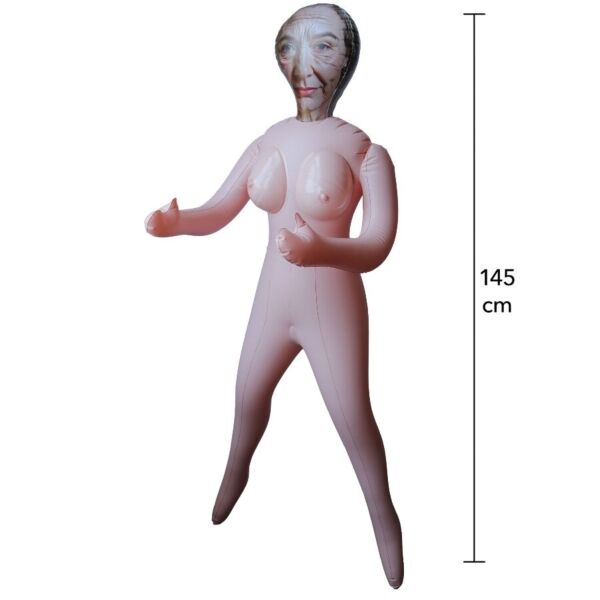Păpușă gonflabilă Hidden Desire Horny Granny cu aspect de femeie matură