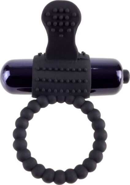 Inel vibrator Fantasy C-Ringz Super Ring de la Pipedream, cu bullet și limbă cu reliefuri