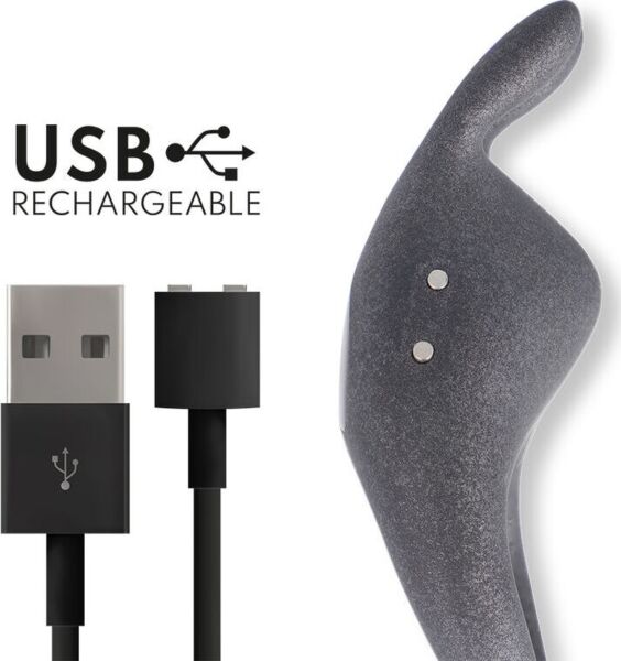 Inel vibrator Oninder Pampa negru, cu stimulatorul de clitoris