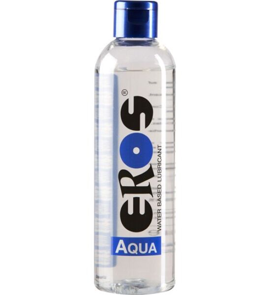Flacon de lubrifiant pe bază de apă Eros Aqua de 250 ml