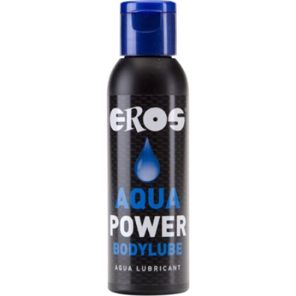 Flacon cu pompă dozatoare de lubrifiant pe bază de apă Eros Aqua Power 50 ml
