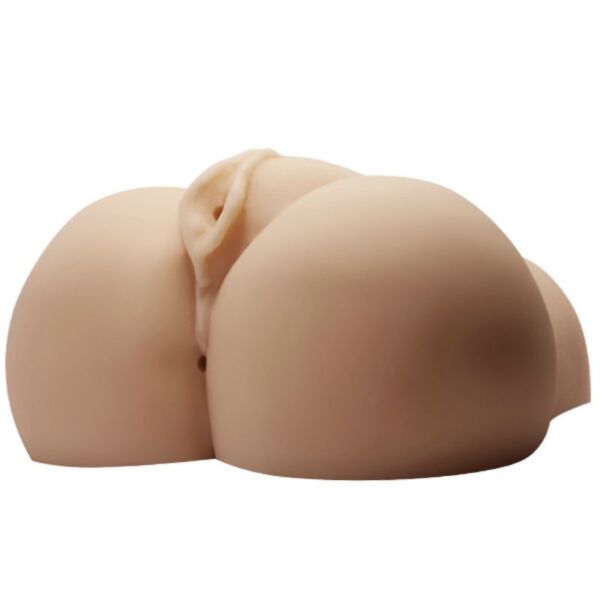 Masturbator Crazy Bull BM-009131Z-1 cu vagină și anus, în poziție cu picioarele ridicate
