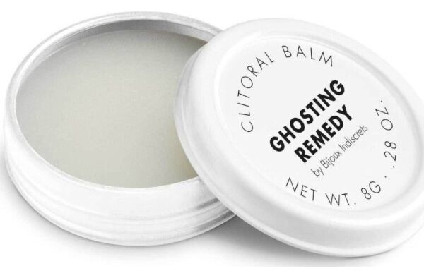 Balsam clitoridian Bijoux Indiscrets Ghosting Remedy în cutia sa