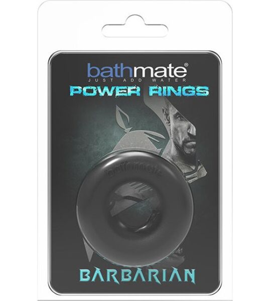 Inel pentru penis Bathmate Barbarian, de culoare neagră
