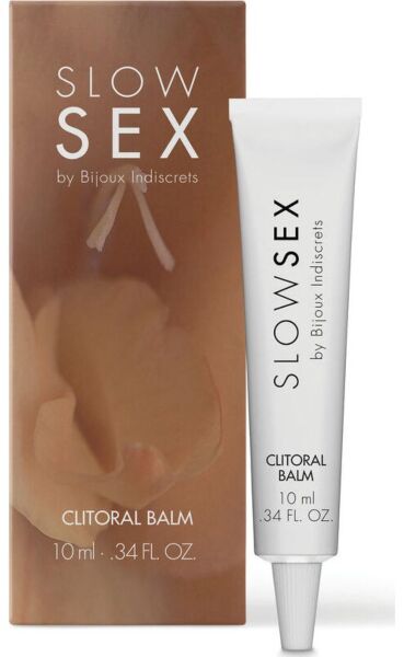 Balsam pentru clitoris Slow Sex Clitoral Balm de la Bijoux Indiscrets, ambalaj de 10 ml
