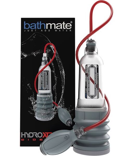 Pompă pentru penis Bathmate Hydromax 7 Wide Boy, cu burduf și valvă