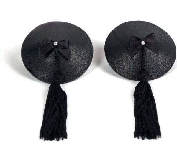 Protecții pentru sfârcuri cu ciucuri Bijoux Indiscrets Burlesque Pasties Classic