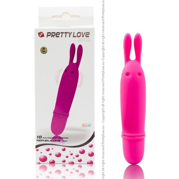 Mini vibrator Pretty Love Boyce din silicon