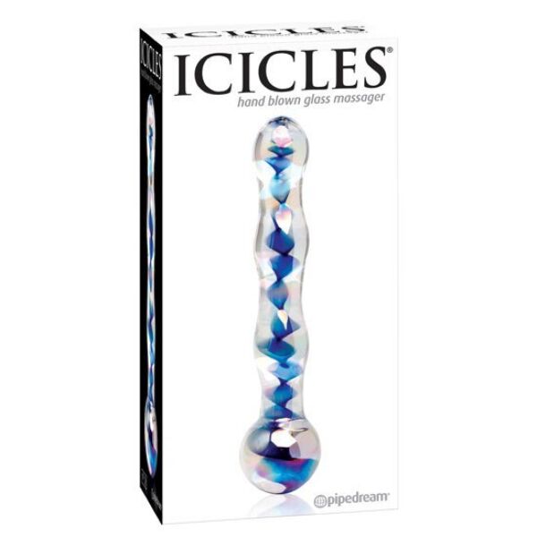 Dildo din sticlă Pipedream Icicles N. 8