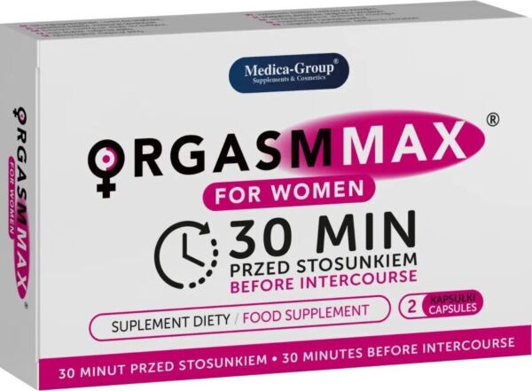 Cutie cu capsule Orgasm Max For Women Capsules de la Medica Group
