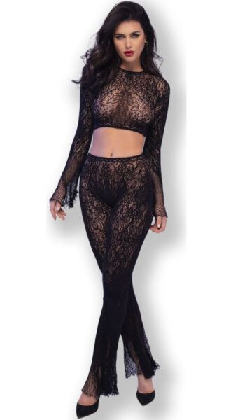 Set fără cusături Chilirose CR 4648, cu top și pantalon tip leggings