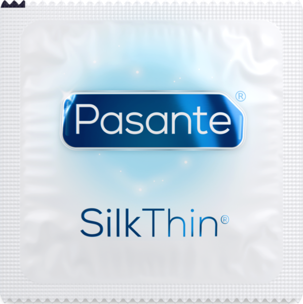 Cutie cu 12 prezervative Pasante Silk Thin