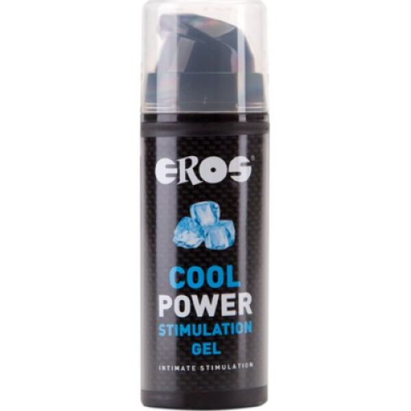 Flacon cu dozator al gelului stimulant Eros Cool Power 30 ml