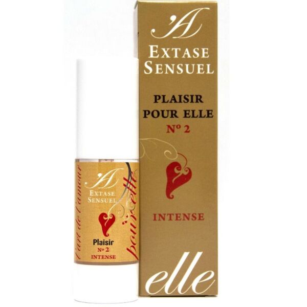 Gel stimulant Extase Sensuel Foc și Gheață de 30 ml, în cutia sa metalică