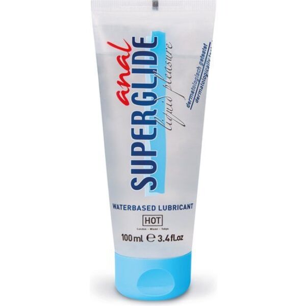 Lubrifiant anal HOT Anal Superglide Liquid Pleasure de 100 ml