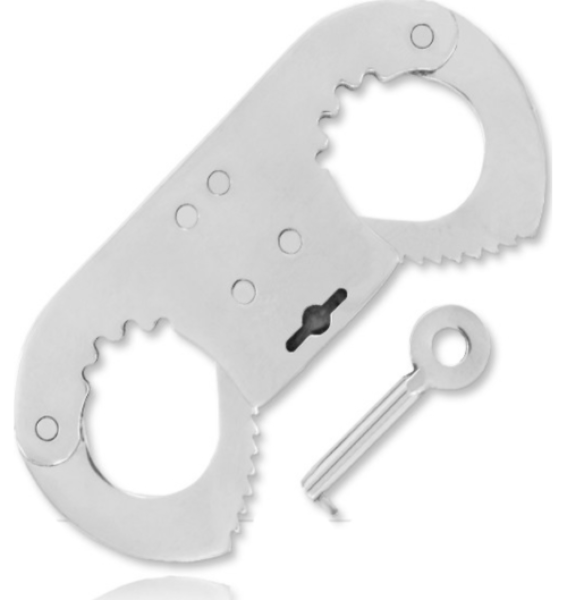 Cătușe pentru degete Metal Hard Thumb Cuff, din metal